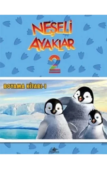 Neşeli Ayaklar 2 - Boyama Kitabı 1