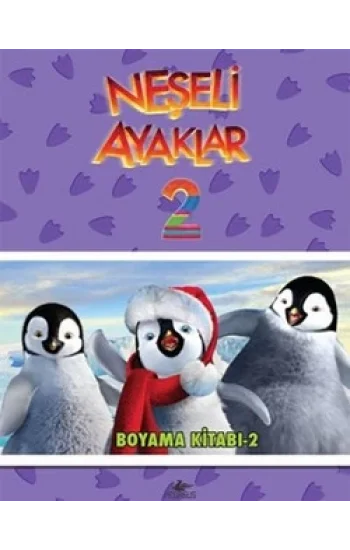 Neşeli Ayaklar 2 - Boyama Kitabı 2