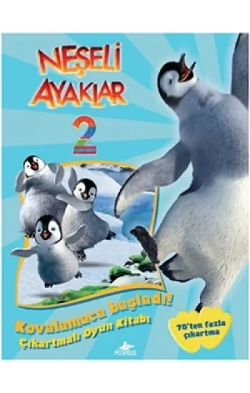 Neşeli Ayaklar 2 - Çıkartmalı Oyun Kitabı