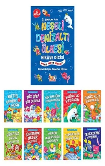 Neşeli Denizaltı Ülkesi (10 Kitap)