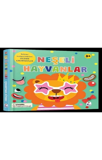 Neşeli Hayvanlar - Silikon Çıkartmalı