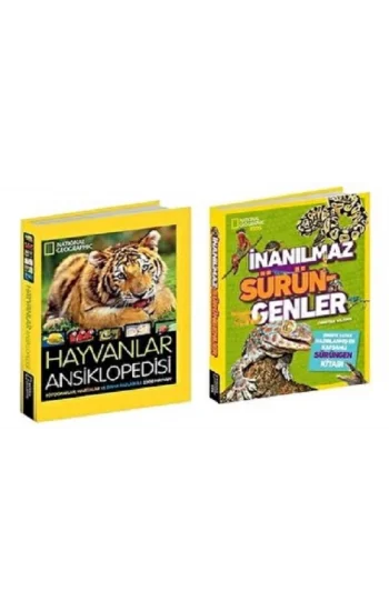 NG Kids Hayvanlar Ansiklopedi Seti 2 Kitap