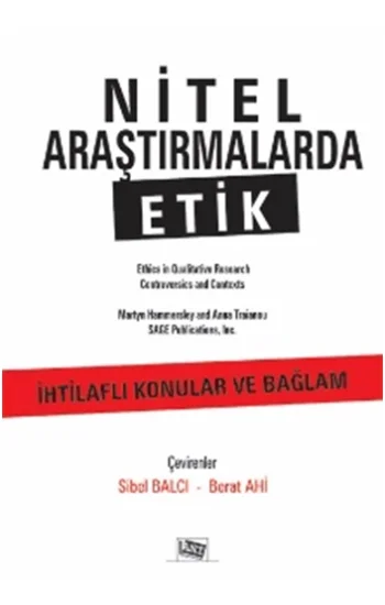 Nitel Araştırmalarda Etik
