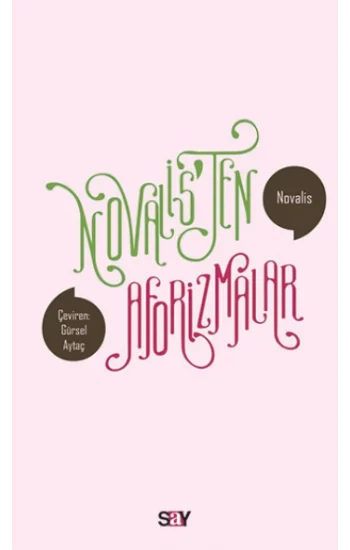 Novalisten Aforizmalar