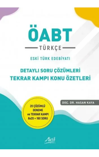 ÖABT Türkçe - Eski Türk Edebiyatı