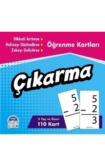 Öğrenme Kartları - Çıkarma