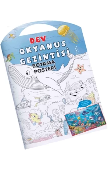 Okyanus Gezintisi Dev Boyama Posteri
