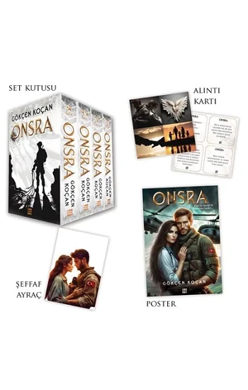 Onsra Serisi 4 Kitap Takım Kutulu