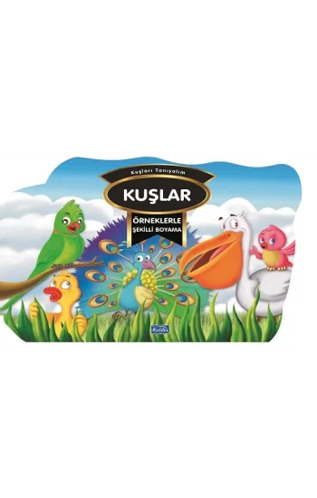 Örneklerle Şekilli Boyama  - Kuşlar