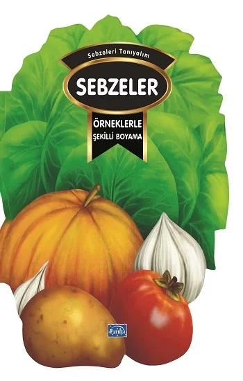 Örneklerle Şekilli Boyama - Sebzeler