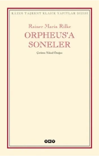 Orpheus’a Soneler