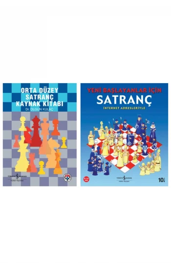 Orta Düzey Satranç Kaynak Kitabı + Yeni Başlayanlar Için Satranç- 2 Kitap Set