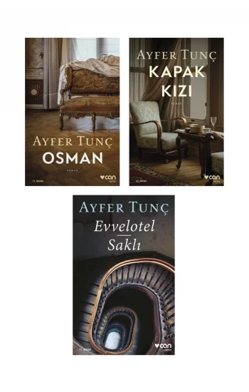 Osman + Kapak Kızı + Evvelotel - Saklı- 3 Kitap Set - Iş Bankası Özel Set Osman Kitabı