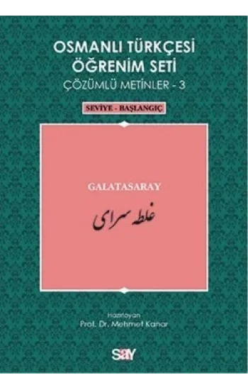 Osmanlı Türkçesi Öğrenim Seti - Galatasaray