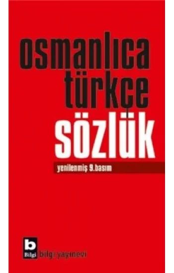 Osmanlıca Türkçe Sözlük