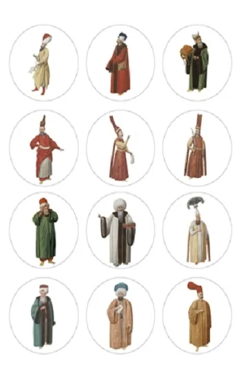 Osmanlılar Sticker  (12’li)
