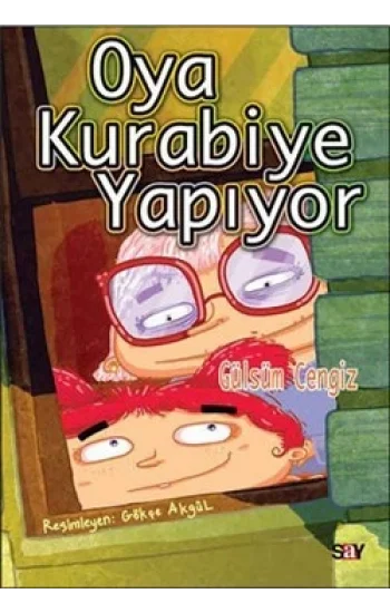 Oya Kurabiye Yapıyor (Renkli Resimli Büyük Boy)