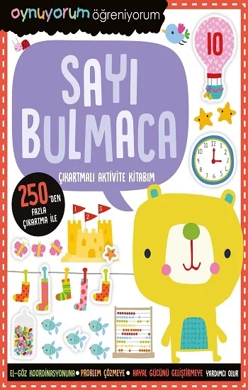 Oynuyorum Öğreniyorum – Sayı Bulmaca Çıkartmalı Aktivite Kitabım