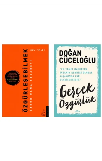 Özgürleşebilmek + Gerçek Özgürlük- 2 Kitap Set - Iş Bankası Özel Set Özgürleşebilmek Kitabı