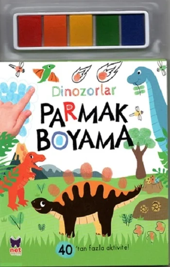 Parmak Boyama-Dinozorlar