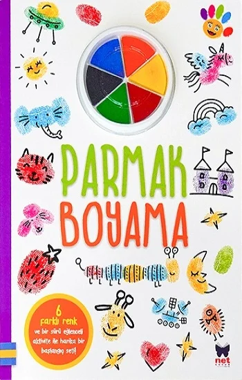Parmak Boyama - Mor