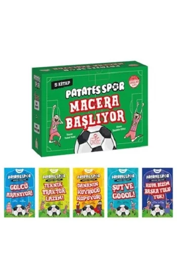 Patatesspor Macera Başlıyor (5 Kitap+Soru Kitapçığı)