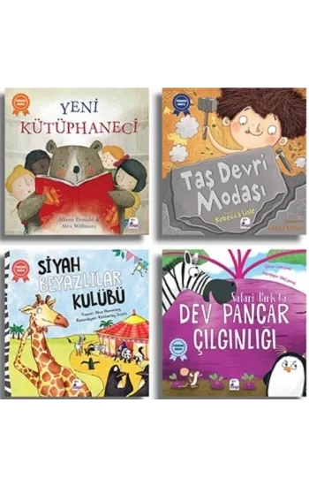 Pedagog Onaylı Uyku Vakti Hikayeleri Seti 2 (4 Kitap)