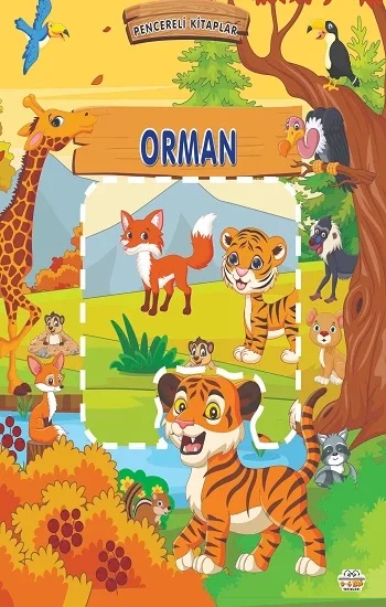 Pencereli Kitaplar Orman (Sıvama Cilt)