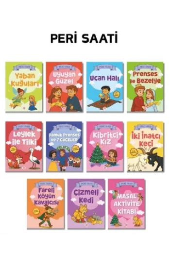Peri Saati Seti (10 Kitap +1 Aktivite Takım)
