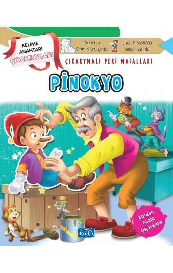 Pinokyo - Çıkartmalı Peri Masalları
