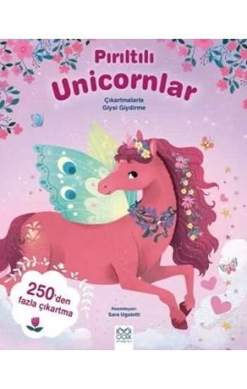 Pırıltılı Unicornlar – Çıkartmalarla Giysi Giydirme