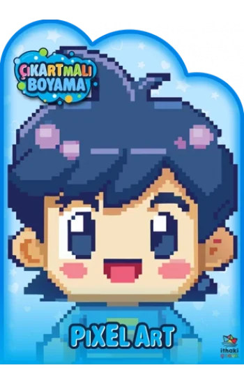 Pixel Art Zamanı – Çıkartmalı Boyama Kitabı