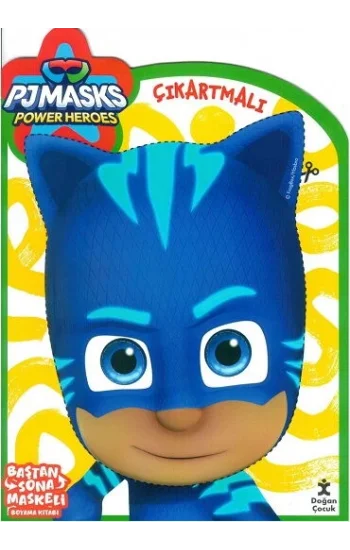 Pjmasks Power Heroes - Baştan Sona Maskeli Boyama Kitabı