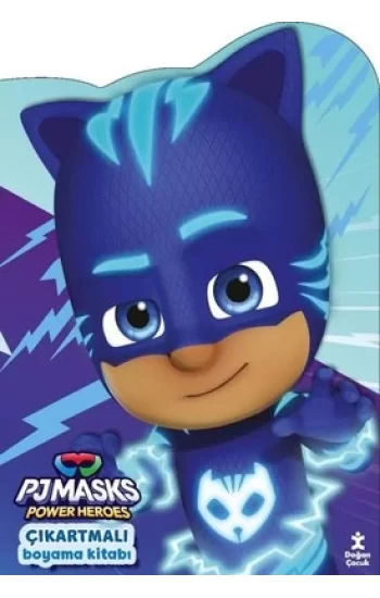 Pjmasks Power Heroes - Çıkartmalı Boyama Kitabı