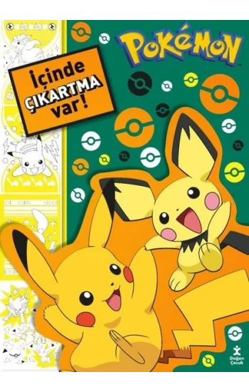 Pokemon - En Sevdiğim Boyama Kitabı - Çıkartmalı