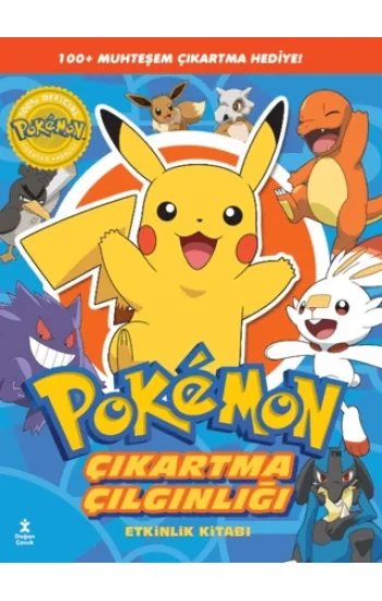 Pokemon - Pikachu Çıkartma Çılgınlığı Etkinlik Kitabı