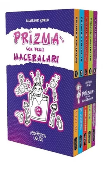 Prizmanın Çok Şekil Maceraları Seti (5 Kitap Takım)