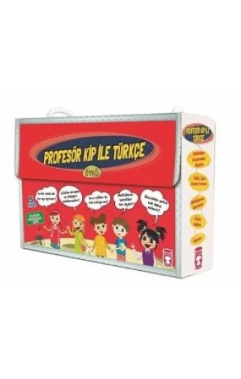 Profesör Kip ile Türkçe 1 Set (5 Kitap)
