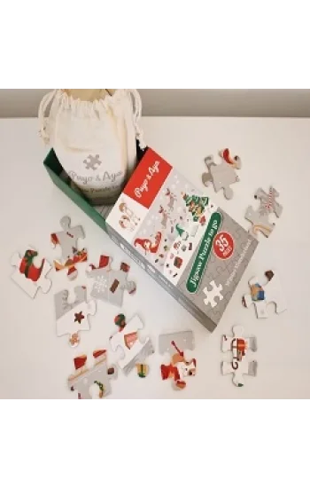 Puyo&Aya Jigsaw Puzzle to go Winter Wonderland