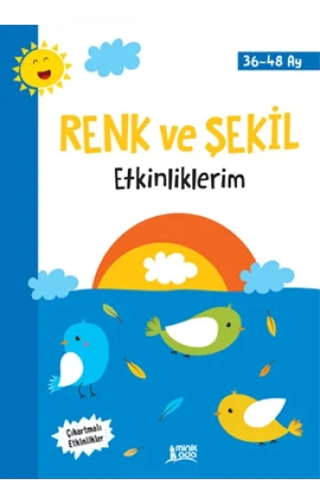 Renk Şekil Etkinliklerim 4 Yaş