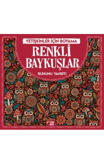 Renkli Baykuşlar & Yetişkinler için Boyama