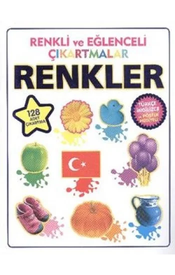 Renkli ve Eğlenceli Çıkartmalar - Renkler (Colors)