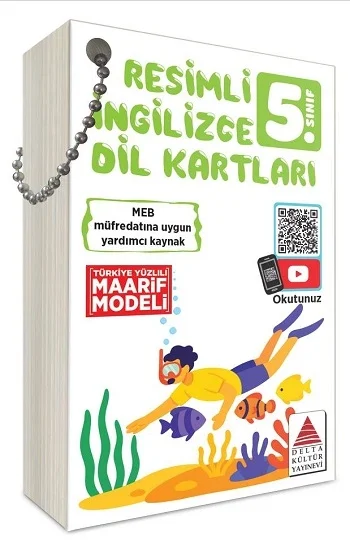 Resimli İngilizce Dil Kartları 5. Sınıf