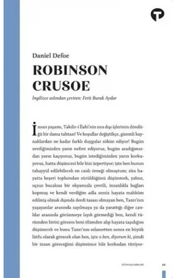 Robinson Crusoe