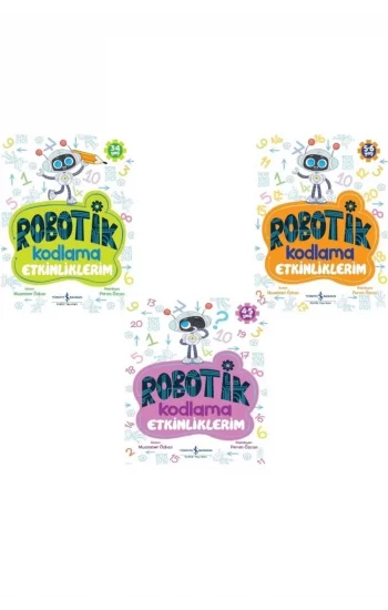 Robotik Kodlama Etkinliklerim / 3 Kitap Set - Muammer Özkan -