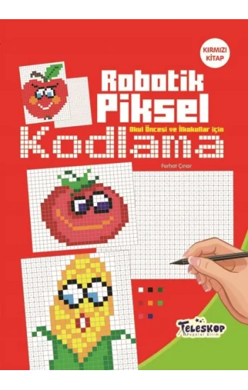 Robotik Piksel Kodlama Kırmızı Kitap