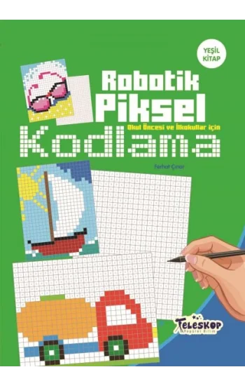Robotik Piksel Kodlama Yeşil Kitap