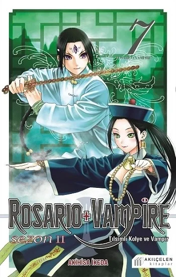 Rosario & Vampire Sezon 2 Cilt 7- Tılsımlı Kolye ve Vampir Sezon 2 Cilt 7