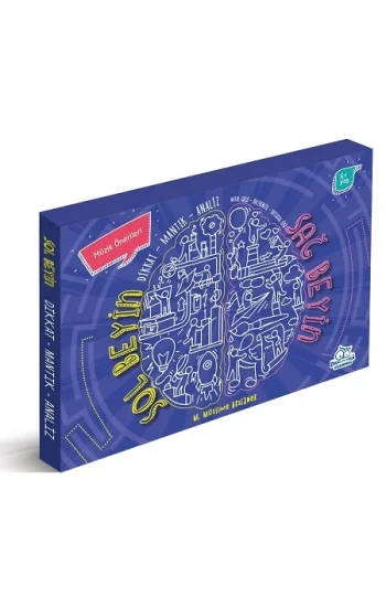 Sağ Beyin Sol Beyin Egzersizleri Set (3 Kitap)