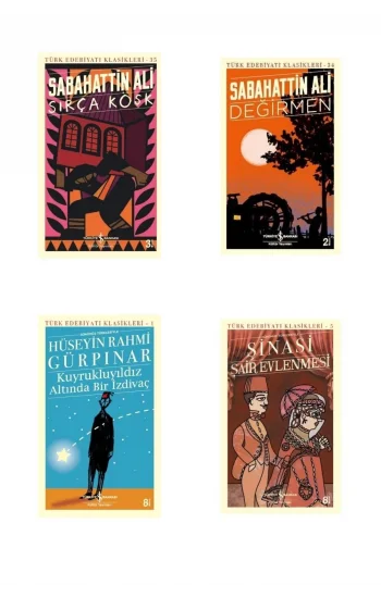 Şair Evlenmesi - Sırça Köşk - Değirmen - Kuyrukluyıldız Altında Bir Izdivaç - Iş Bankası 4 Kitap Set